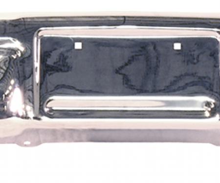 AMD Front Bumper, Chrome, w/o Impact Strip Holes 100-4083-1