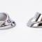 AMD Wiper Transmission Bezel Set, Chrome, 47-53 Chevy GMC Truck 382-4047