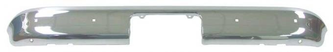 AMD Rear Bumper, Chrome, w/o Impact Strip Holes 990-4067-2