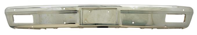 AMD Front Bumper, Chrome, w/o Impact Strip Holes 100-4081-1