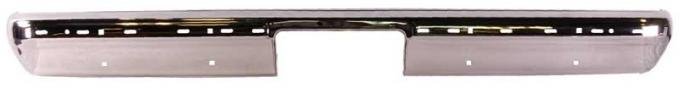 AMD Rear Bumper, Chrome, w/ Impact Strip Holes 990-4081-2