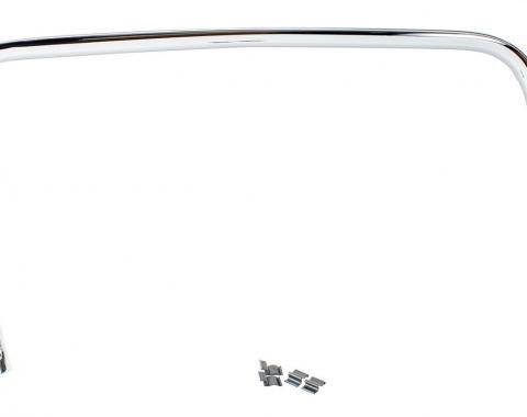 AMD Door Trim Panel, Inner, Chrome, RH, 55-59 Chevy GMC Truck ('55 2nd Series) 542-4055-CR