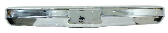 AMD Front Bumper, Chrome, w/o Impact Strip Holes 100-4073