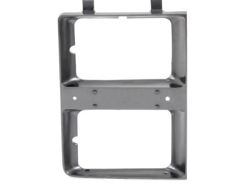 AMD Headlamp Bezel, Dark Gray, Dual Headight, RH, 83-84 Chevy C/K Pickup Blazer Suburban X145-4083-2R