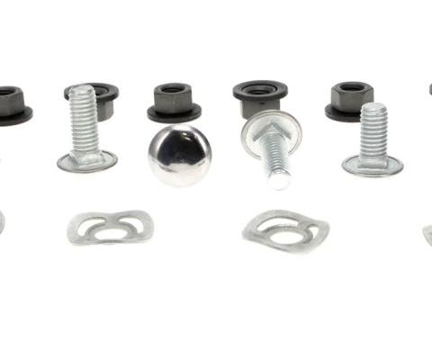 AMD Front or Rear Bumper Bolt Kit (16 pcs), 66-77 Bronco 101-4666-S