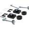 AMD Cab to Frame Mount Kit, 22 pcs, 55-59 Chevy GMC Pickup Truck X427-4055-1S