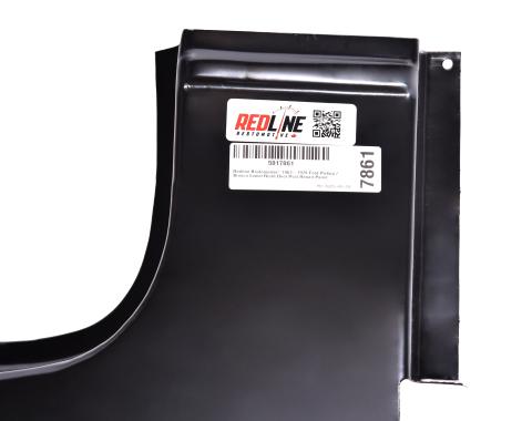 Redline Restomotive® 1967-1979 Ford Pickup / Bronco Lower Right Door Post Repair Panel