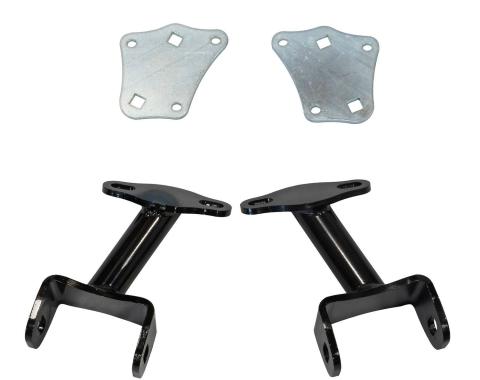 QA1 Small Block / Big Block Engine Mounts, 63-66, 73-87 C10 Crossmember 7740-375
