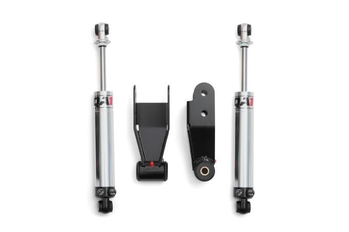 QA1 Rear Drop Kit, 2007-2018 Silverado/Sierra, 2-3" Drop, Double Adjust RDK52624
