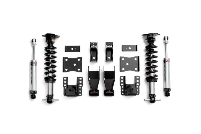 QA1 Lowering Kit, 07-18 Silverado/Sierra 1500, 2WD, Double, 4-6" Rear LK02-GMT03