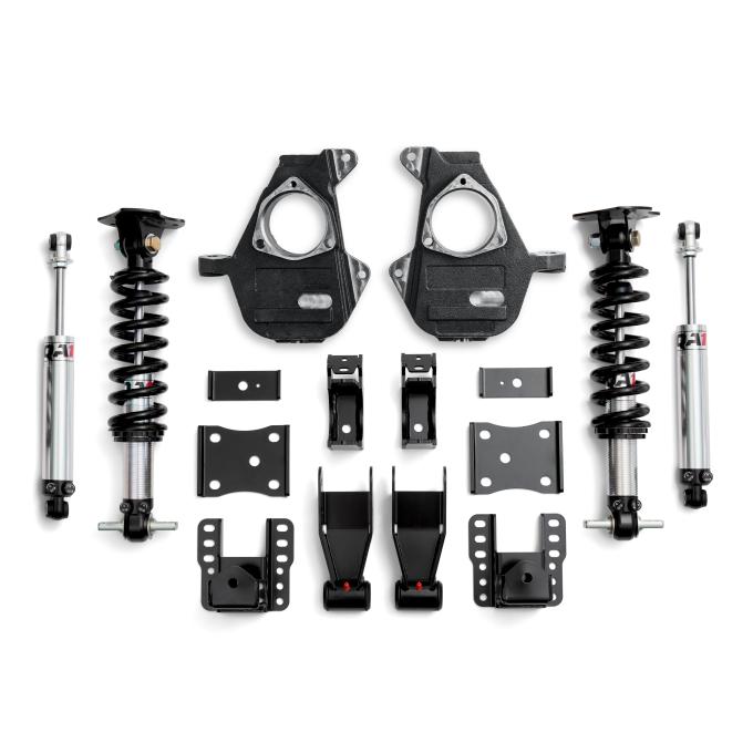 QA1 4/6 Lowering Kit, 07-16 GM 1500, 4WD Cast Arms, Double Adjust LK12-GMT04