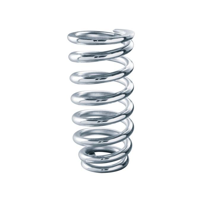 QA1 Spring Chrome Silicon 3-1/2 Id 8-700 Lbs Chrome Plated 1St Coil Tapered 8MB700