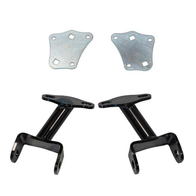 QA1 Small Block / Big Block Engine Mounts, 63-66, 73-87 C10 Crossmember 7740-375