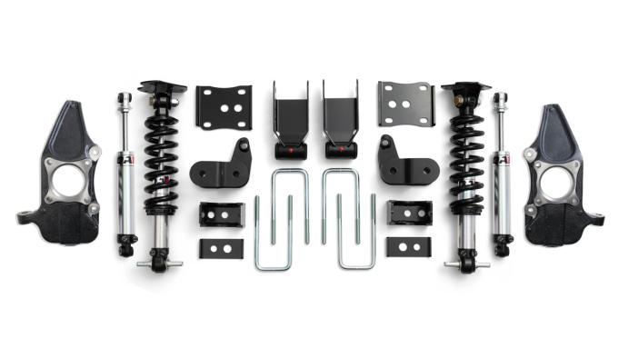 QA1 3/5 Lowering Kit, 15-20 F150 2WD, W/Spindles, Double Adj. LK12-FF01