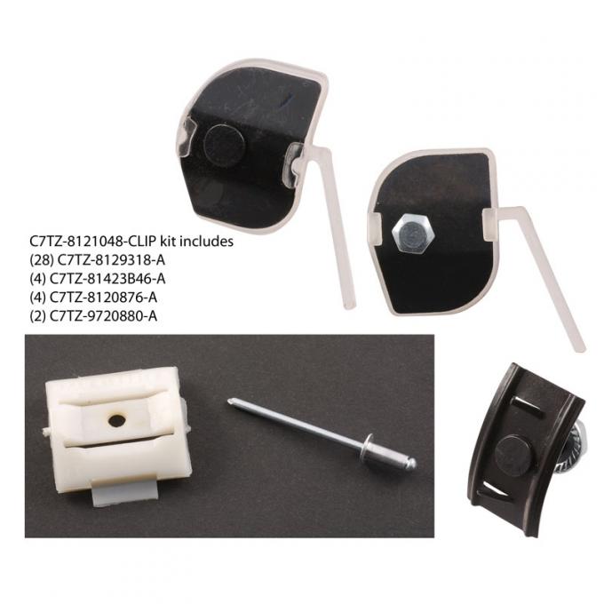 Dennis Carpenter Molding Clip Kit - 1967 Ford Truck     C7TZ-8121048-CLIP