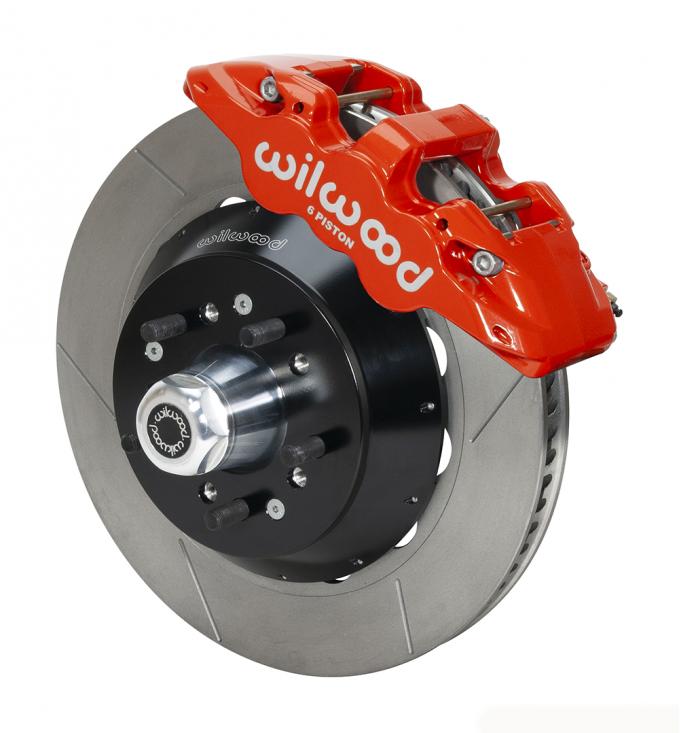 Wilwood Brakes 1957-1967 Ford F-100 AERO6 Big Brake Front Brake Kit 140-14839-R