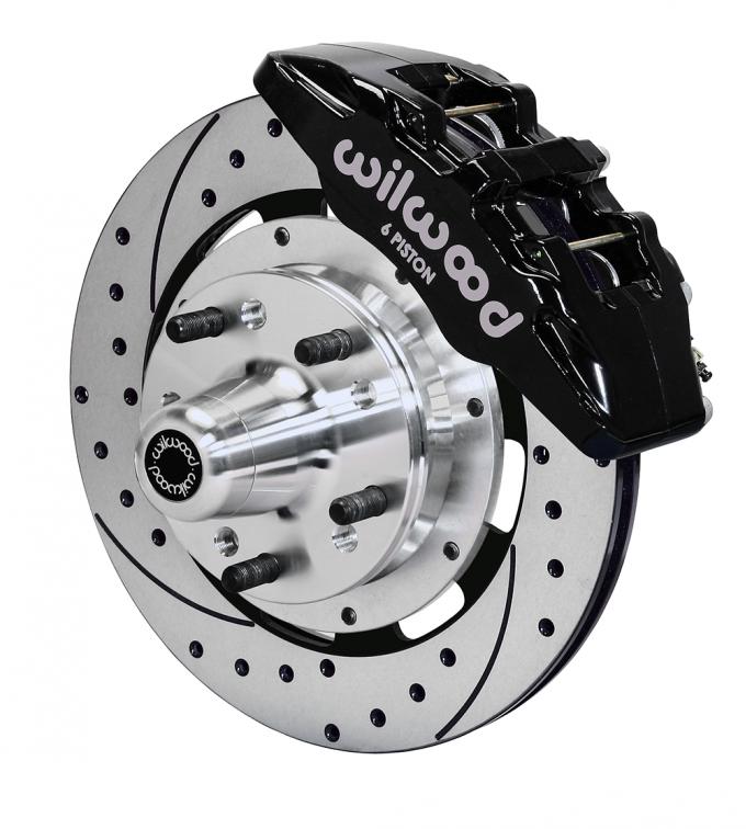Wilwood Brakes Forged Dynapro 6 Big Brake Front Brake Kit (Hub) 140-10739-D