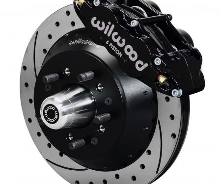 Wilwood Brakes Forged Narrow Superlite 6R Big Brake Front Brake Kit (Hub) 140-13655-D