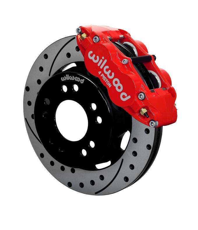 Wilwood Brakes Forged Narrow Superlite 4R Big Brake Front Brake Kit (Hat) 140-15302-DR