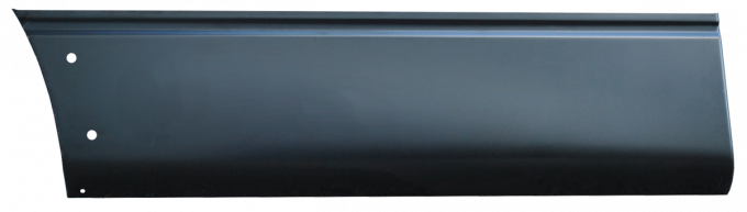 Redline Restomotive® Fd. F-150 (New Style) 04-14 (8' Bed) Bedside Front Lower Panel - RH (W/Moulding Holes, 1.2mm) LG-TP-1096/RH