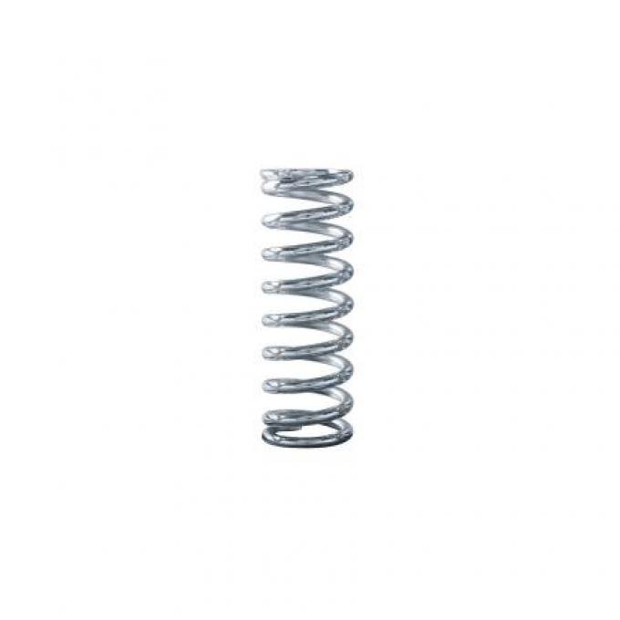 QA1 2 1/2" I.D. Chrome Plated Coil Spring - 10" length 10CS200