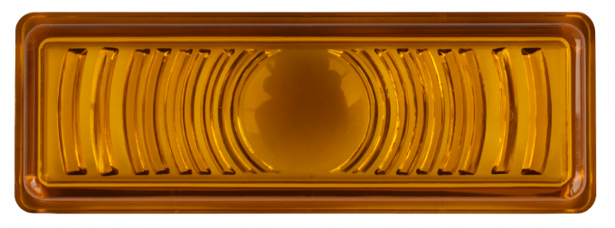 Key Parts '47-'53 Amber Park Lamp Lens 0846-527