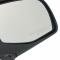 Dennis Carpenter Outside Rear View Mirror Assembly - Right Hand - Manual - Black Cap - 1992-96 Ford Truck, 1992-96 Ford Bronco F7TZ-17682-AAA