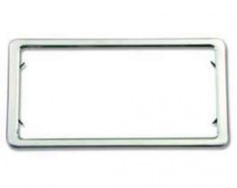 License Plate Frames, Stainless Steel