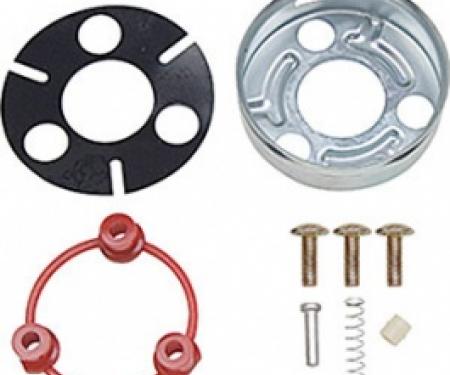 Horn Cap Contact & Mounting Parts Kit, Steering Wheel, 1967-1979