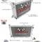 Champion Cooling 2 Row All Aluminum Radiator Made With Aircraft Grade Aluminum EC1451