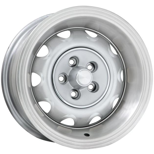 Chrysler Rallye Wheel Vintiques 14x6 Chrysler Rallye Silver 5X4