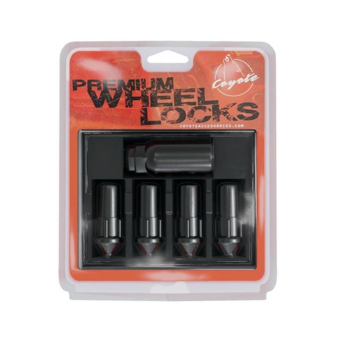 Factory Reproductions Lock Set Lockset - Xl 9/16 (1.9") Black- 4pcs+Key (741167lblk) L-LO916LB