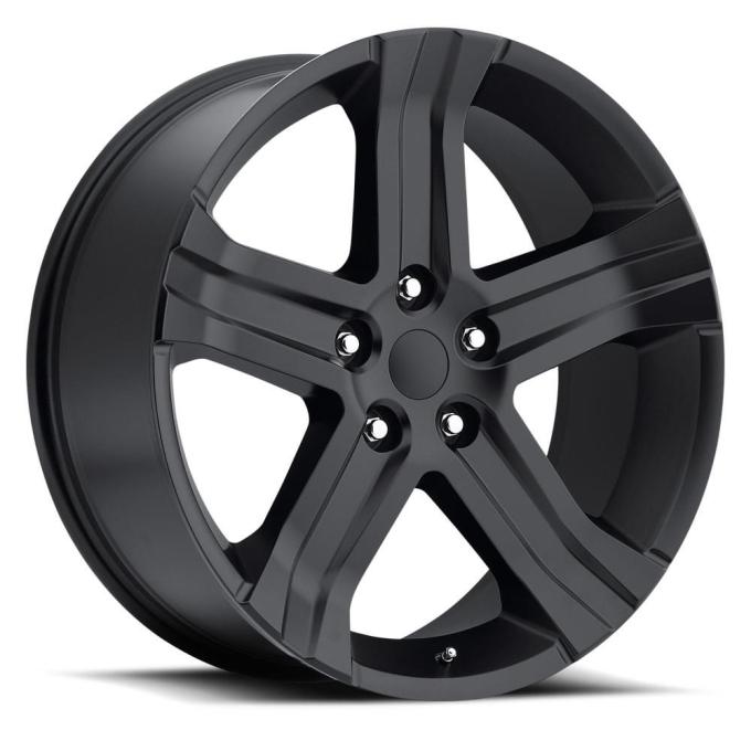 Factory Reproductions FR 69 &ndash; Ram Truck Rt Replica Wheels 24x10 5x5.5 +25 HB 77.8 2013 Dodge Ram Rt Satin Black with Cap 69410255503