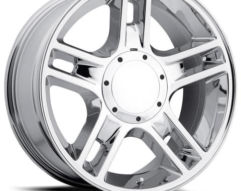 Factory Reproductions FR 51 &ndash; Ford Harley Replica Wheels 20x9 5x135/5x5.5 +14 HB 87.0 2000 F-150 Harley Chrome with Cap 51090145301
