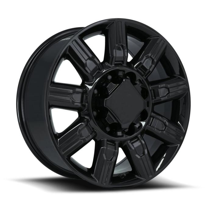 Factory Reproductions FR 276 &ndash; GMC AT4 2500 Replica Wheels Fr276 20x8.5 8x180 +47 HB 124.1 GMC AT4 2500 Chrome with Cap 276085478002