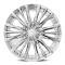 Factory Reproductions FR 205 - Platinum v Replica Wheel 24x10 6x5.5 +28 HB 78.1 Platinum v Replica Wheel Chrome with Cap 205410286501