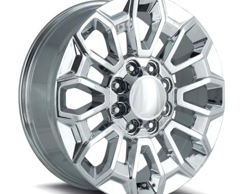 Factory Reproductions FR 277 &ndash; Chevrolet High Country 2500 Replica Wheels Fr277 22x8.5 8x180 +44 HB 124.1 Chevrolet High Country 2500 Chrome with Cap 277285448001