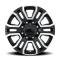 Factory Reproductions FR 275 &ndash; GMC Denali 2500 Replica Wheels Fr275 20x8.5 8x180 +47 HB 124.1 GMC Denali 2500 Gloss Black w/Mach Face with Cap 275085478007