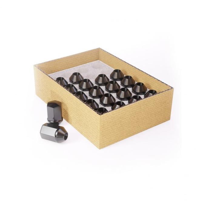 Factory Reproductions Install Kit 9/16" (1.66") Dodge/Jeep/Ram Factory Style (7/8) Black 20 Lug Nuts L-KIT916B-20D