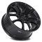 Factory Reproductions FR 551 - Durango SRT Replica Wheel 22x9.5 5x5 +35 HB 71.5 Durango SRT Gloss Black with Cap 551295355002F