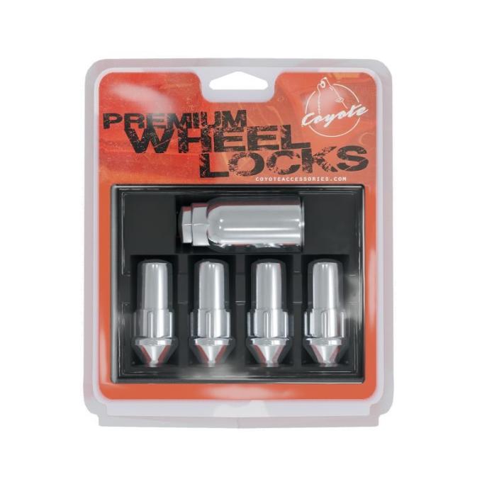 Factory Reproductions Lock Set Lockset - Xl 14mm X 2.0 (1.9") Chrome- 4pcs+Key (741173l) L-LO14200LC