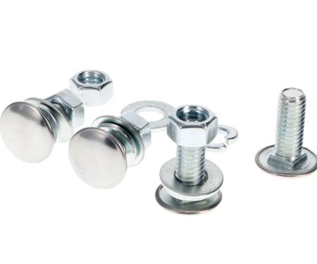 AMD Rear License Plate Bracket Bolt Set, 67-87 Chevy GMC C/K Pickup; 67-91 Suburban; 69-71 Blazer; 70-91 Jimmy X945-4067-S