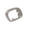 AMD Front Door Handle Bezel, with Power Door Lock Hole, LH, Gray, 95-00 Chevy GMC C/K OBS Pickup Truck SUV X540-4095-3GRYL