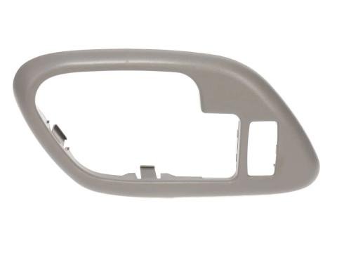 AMD Front Door Handle Bezel, with Power Door Lock Hole, LH, Gray, 95-00 Chevy GMC C/K OBS Pickup Truck SUV X540-4095-3GRYL