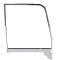 AMD Door Glass Assembly w Chrome Trim, Clear, LH, 55-59 Chevy GMC Truck X550-4055-1L