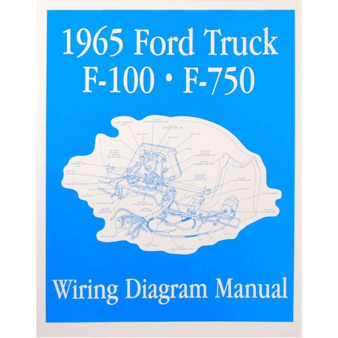 Dennis Carpenter Book - Wiring Diagram Manual - Truck - 1965 Ford Truck     MP-367