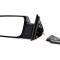 AMD Outside Door Mirror, Black Manual, LH, 88-98 Chevy GMC C/K Pickup Truck SUV X570-4088-L