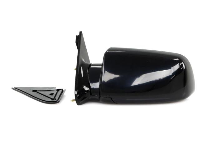 AMD Outside Door Mirror, Black Manual, LH, 88-98 Chevy GMC C/K Pickup Truck SUV X570-4088-L