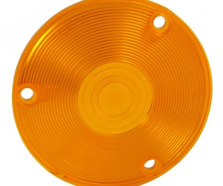 Dennis Carpenter Parklight Lens - Amber - Right or Left - 1957-58 Ford Truck     B7C-13208-AMB