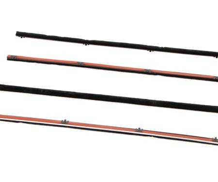 AMD Front Door Beltline Window Felts, Inner & Outer, 66-77 Bronco U-KF2030